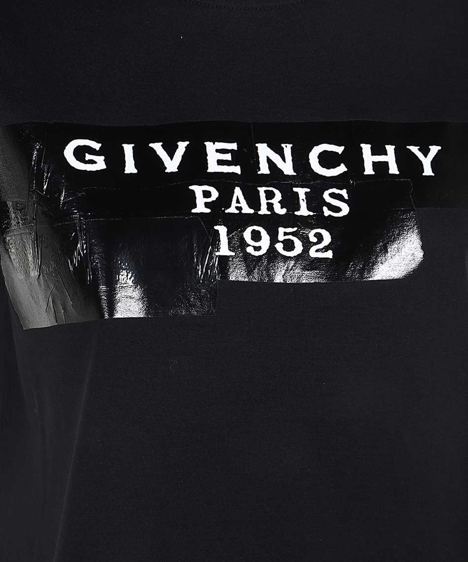 Givenchy BW70FJP78U LOGO PRINTED CREWNECK Tričko 3