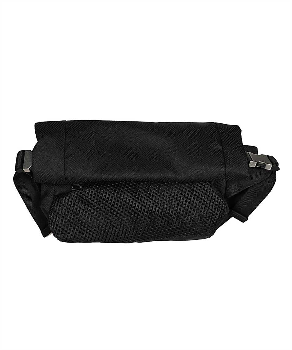 Bottega Veneta 652076 V0EP3 JACQUARD NYLON Belt bag Black