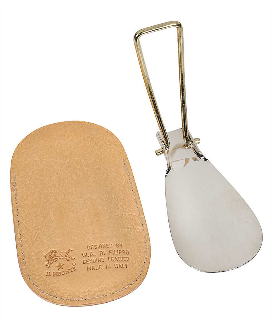 IL BISONTE K0065 P COW LEATHER Shoehorn 3