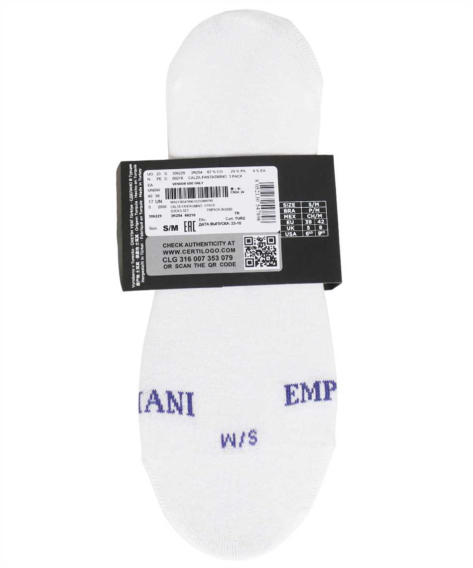 Emporio Armani 306229 3R254 KNIT INVISIBLE Socken 2