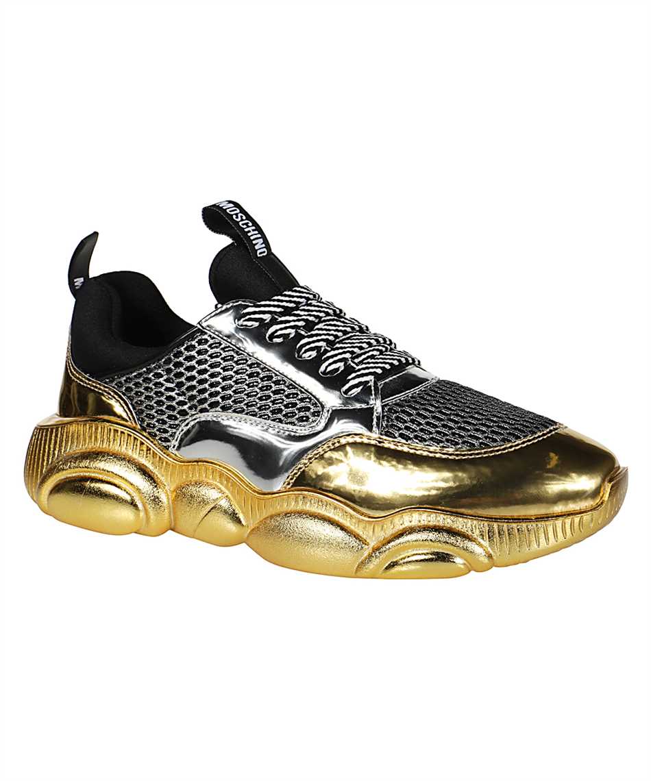 Moschino MA15103G1AMP TEDDY Shoes Gold Moschino MA15103G1AMP TEDDY Shoes Gold