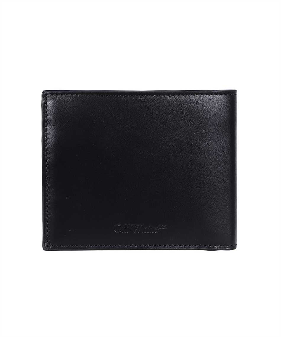 Off-White OMNC09BF25LEA001 DIAG SPRAY BIFOLD Portafoglio 2