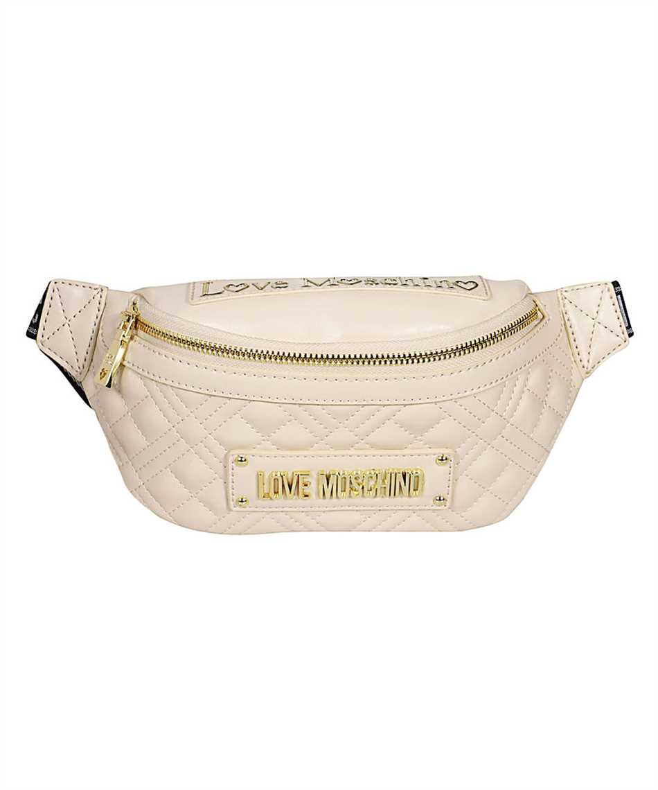 moschino belt bag white