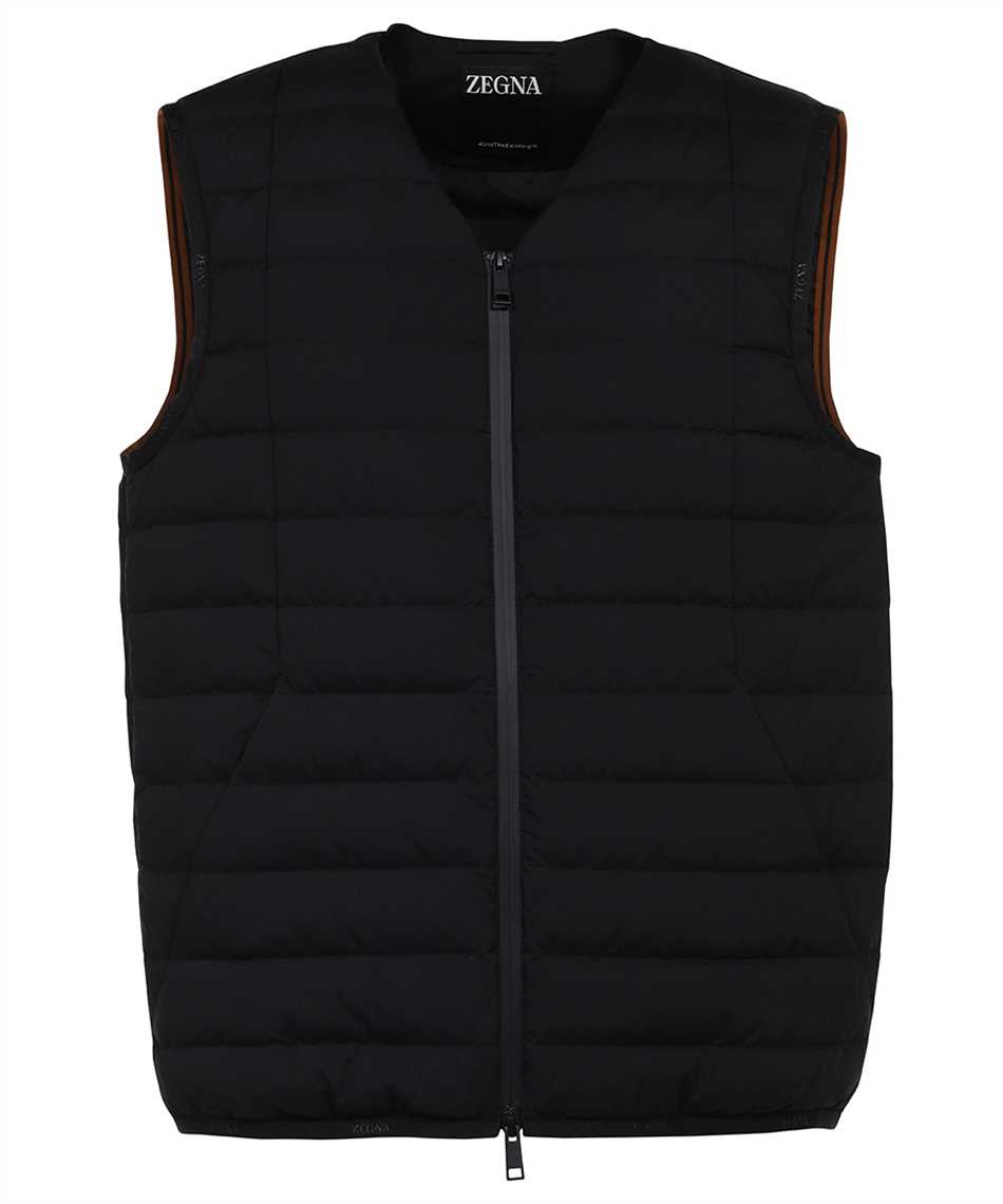 Zegna UATA6 A415 RECYCLED POLYESTER LIGHT DOWN FILLED Gilet 1