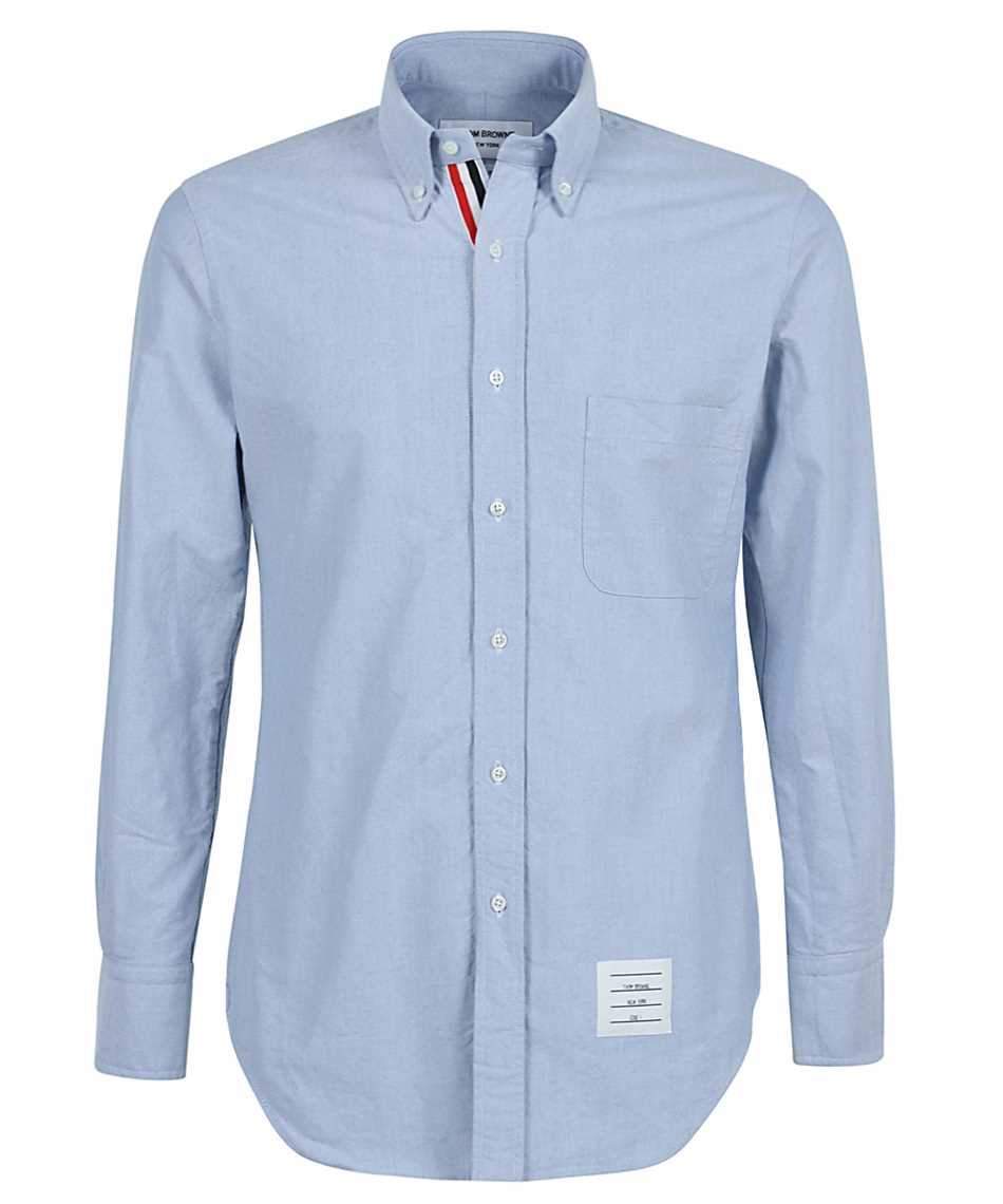 Thom Browne MWL010E 06177 CLASSIC Shirt Blue