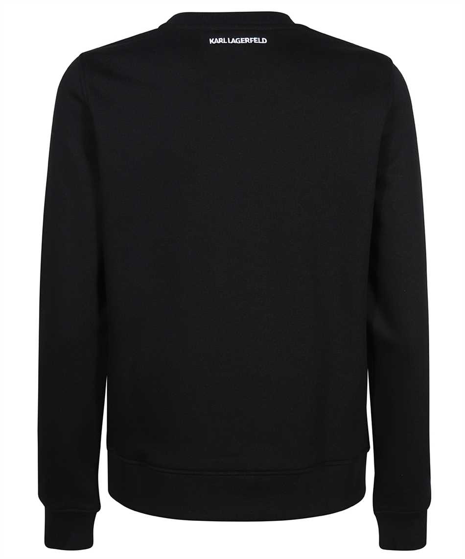 Karl Lagerfeld 235W1806 BOUCLÉ KARL PROFILE Sweatshirt 2