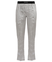 Tom Ford T4H201010 LOGO EMBROIDERED SILK Pyjamas Black