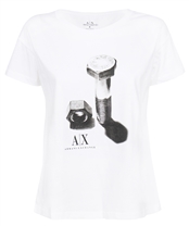 Armani Exchange 6kytea Yj6qz Graphic T Shirt Black